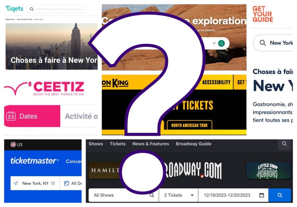 Comparaison: Les Meilleurs Sites de Réservation pour NY [2025]