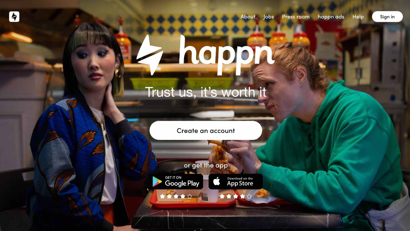 happn website